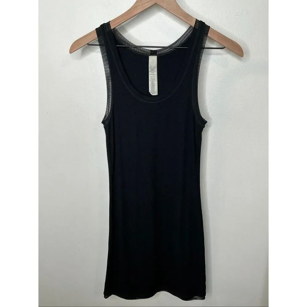 Alo Yoga Ribbed Mesh Secret Dress